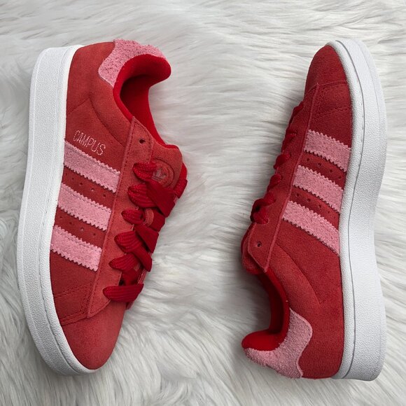 Adidas Campus 00s Better Low Womens Casual Shoes Pink Red IF9637 NEW Multi Sz - Picture 4 of 4